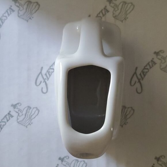 Fiestaware Fiesta CERAMIC Pitcher Mini Disk White CONTAINER - Picture 5 of 13